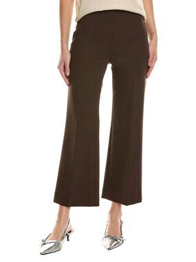 Theory NWT Wool Blend Tailor Stretch Kick Pant in Hickory Brown